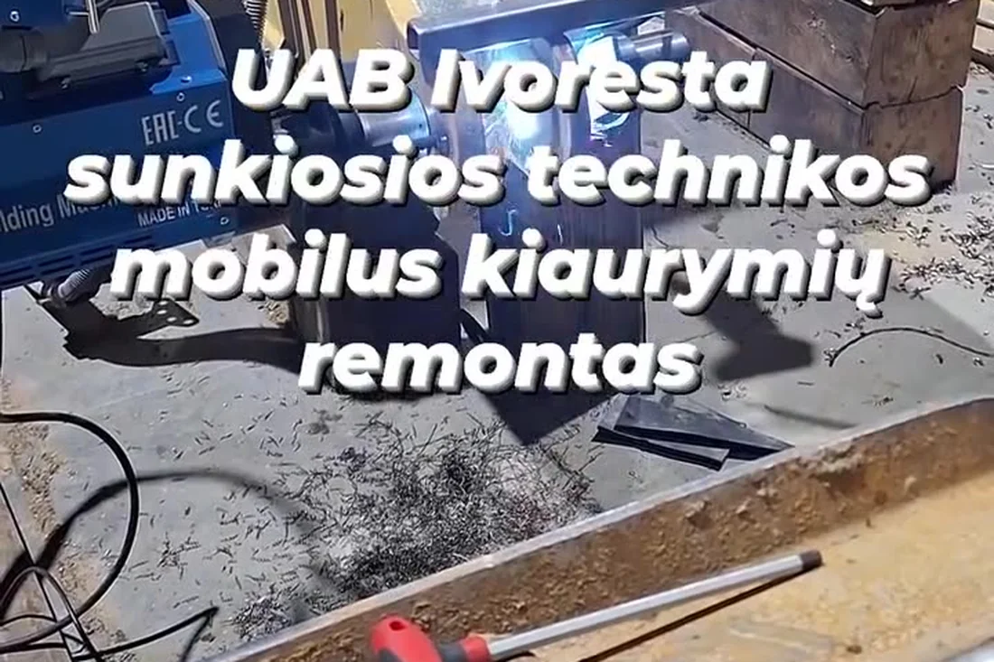Ivoresta — kiaurymių restauravimas sunkiajai technikai